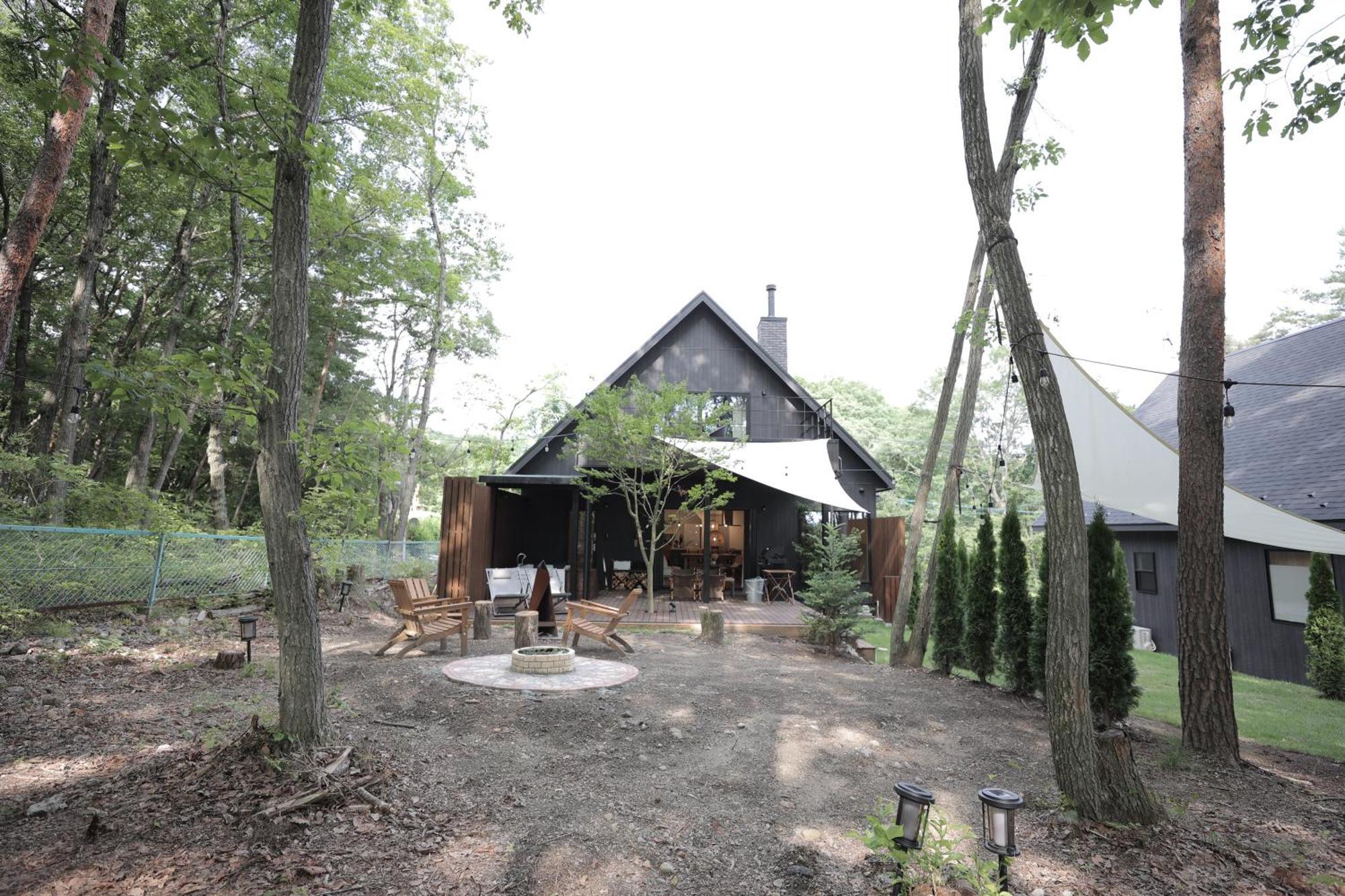 Sauna Forest Cabin 軽井沢 御代田　Mori-Asobi Oiwake Exterior photo