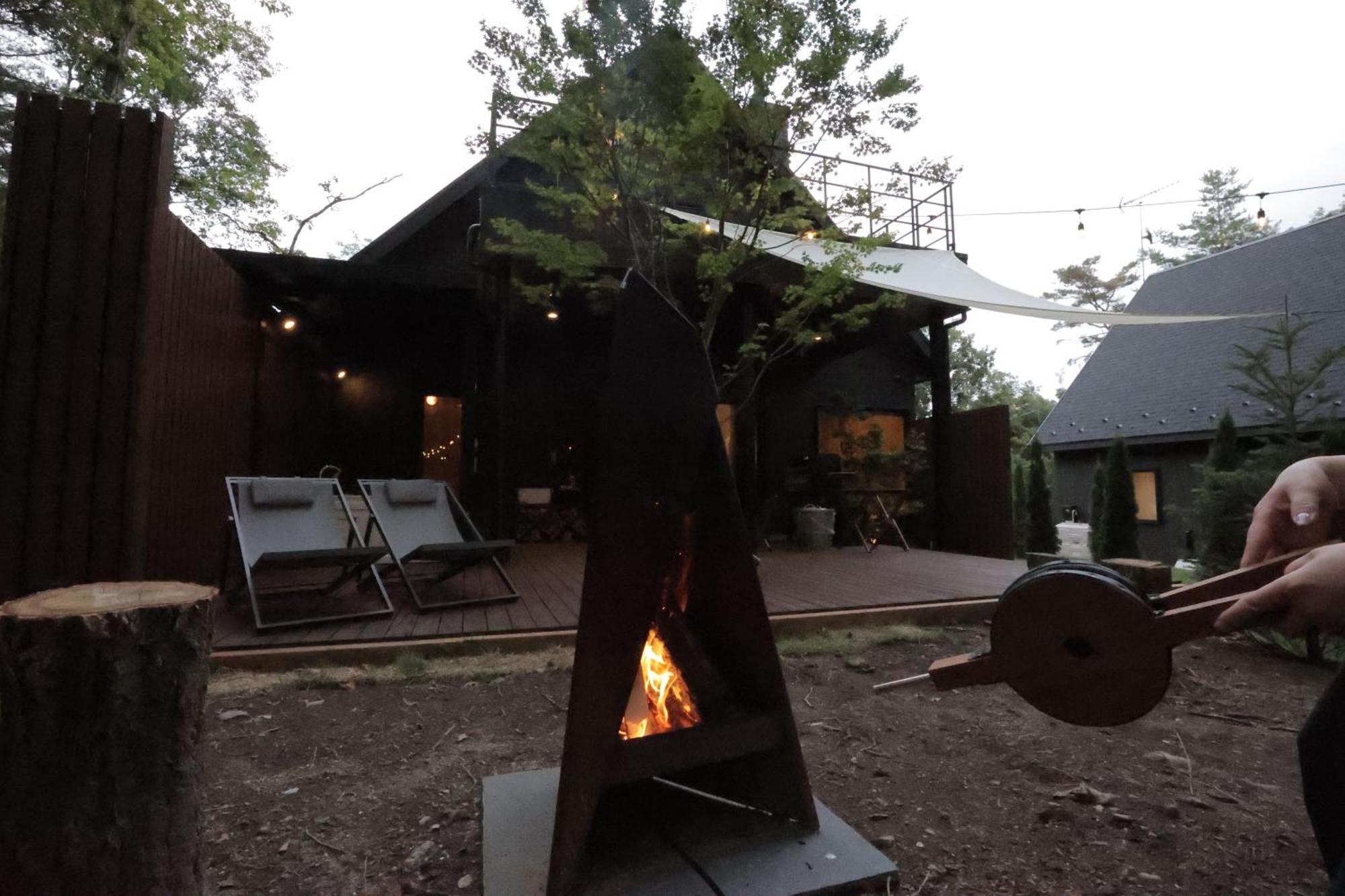 Sauna Forest Cabin 軽井沢 御代田　Mori-Asobi Oiwake Exterior photo