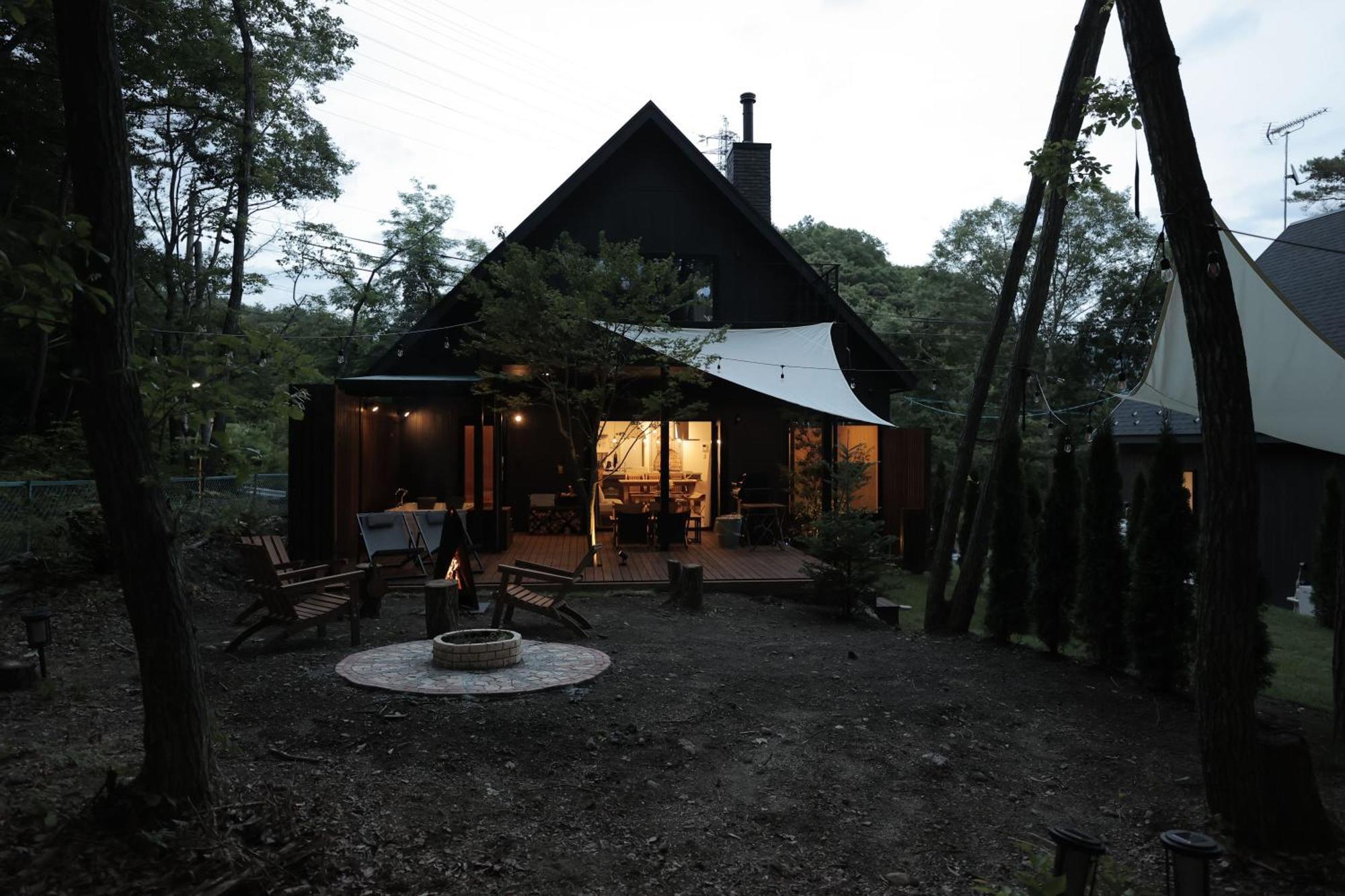 Sauna Forest Cabin 軽井沢 御代田　Mori-Asobi Oiwake Exterior photo