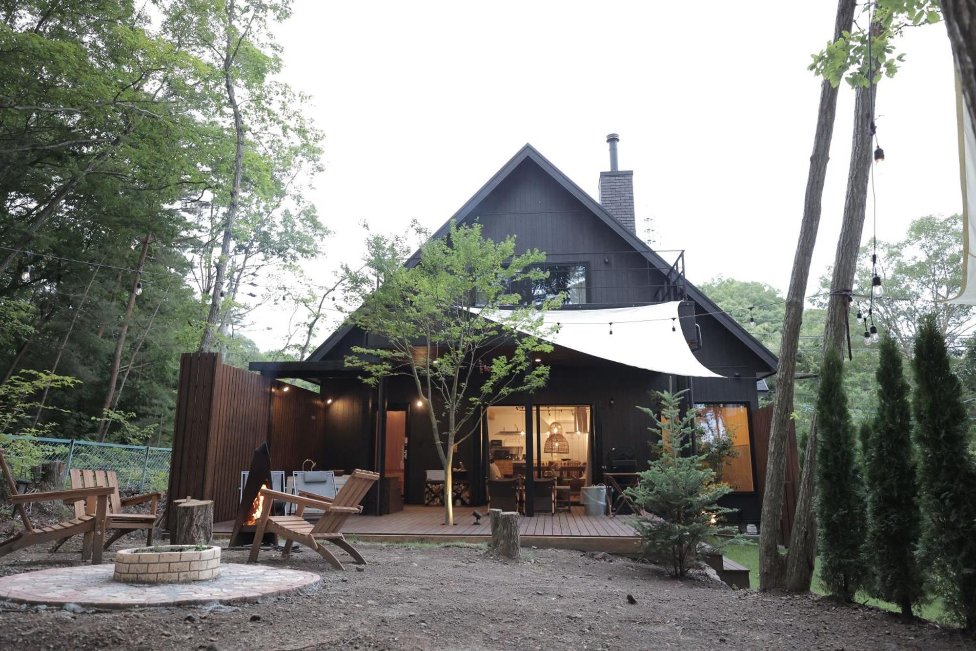 Sauna Forest Cabin 軽井沢 御代田　Mori-Asobi Oiwake Exterior photo