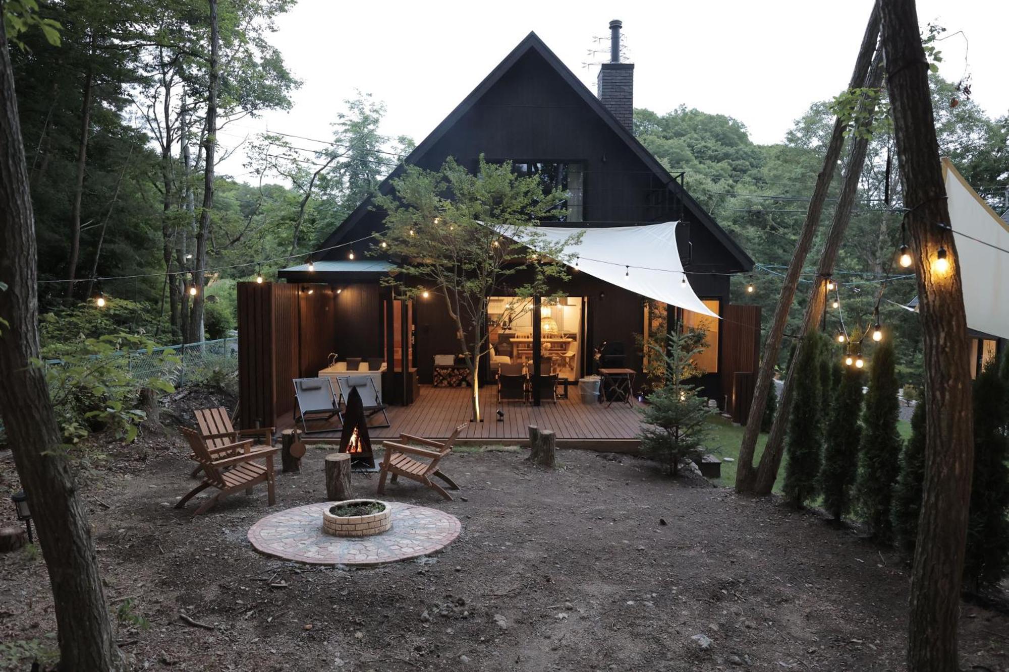 Sauna Forest Cabin 軽井沢 御代田　Mori-Asobi Oiwake Exterior photo