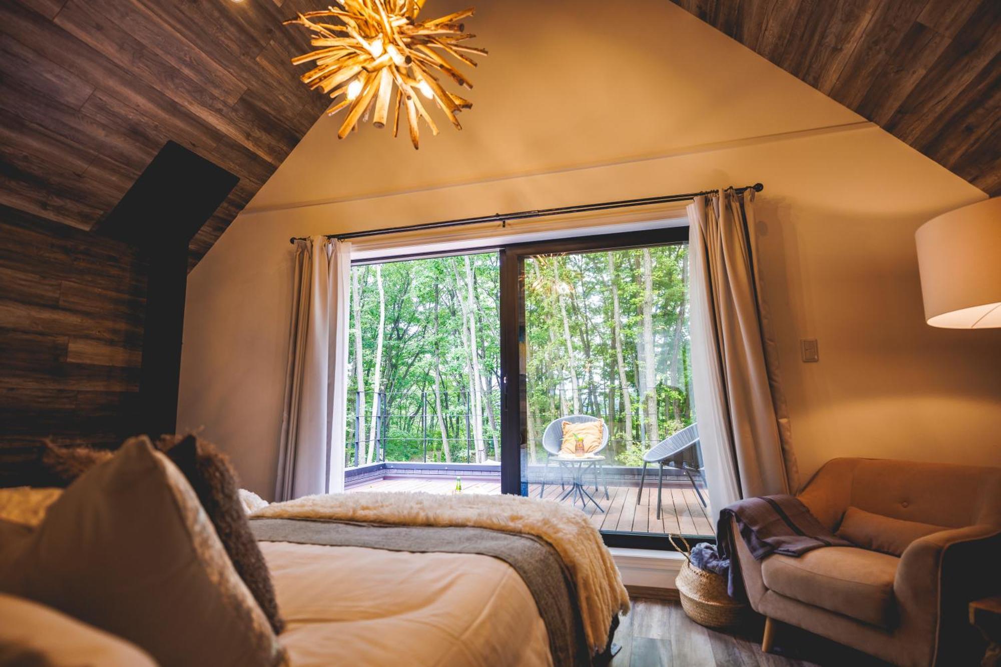 Sauna Forest Cabin 軽井沢 御代田　Mori-Asobi Oiwake Exterior photo