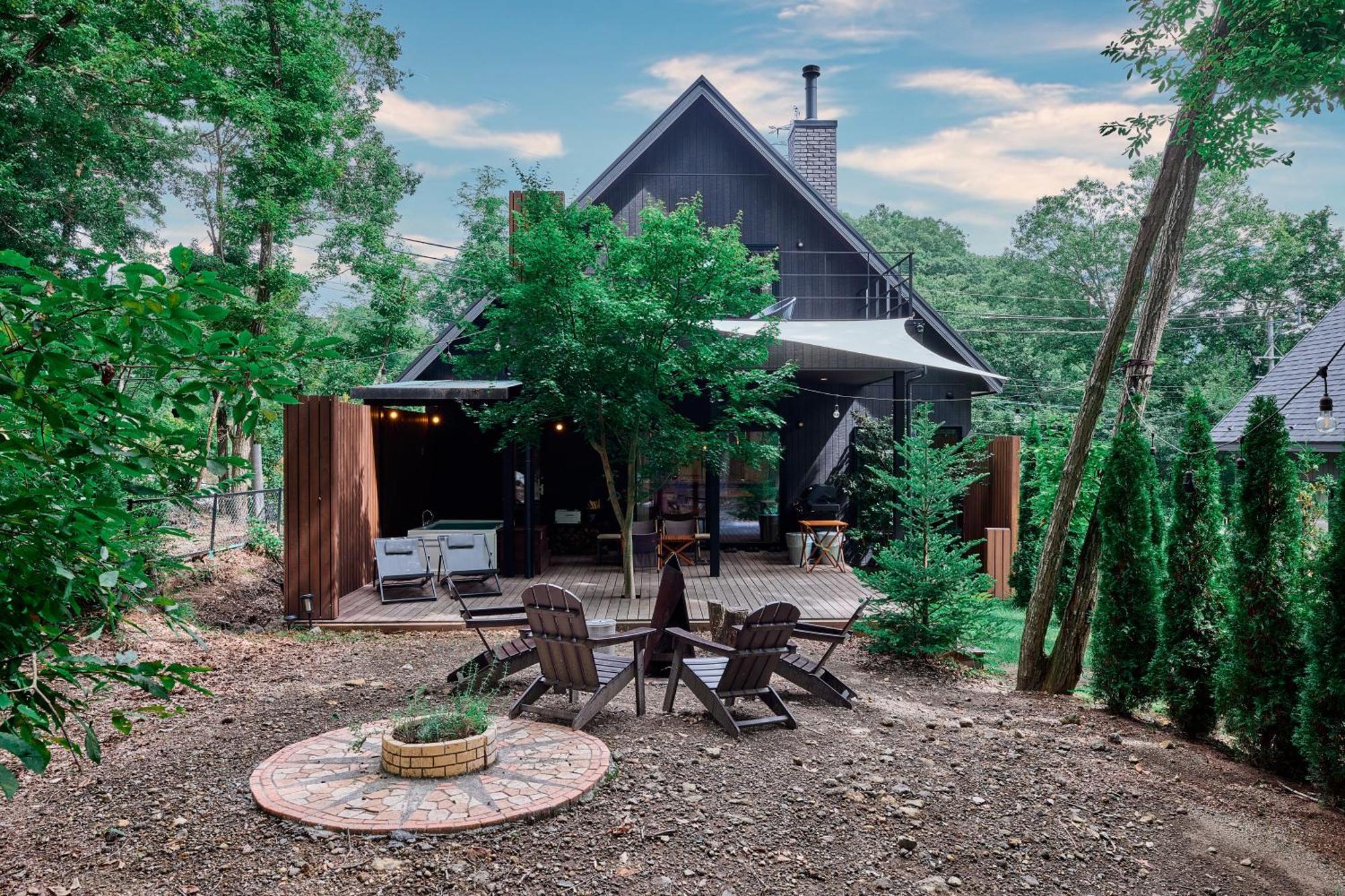 Sauna Forest Cabin 軽井沢 御代田　Mori-Asobi Oiwake Exterior photo