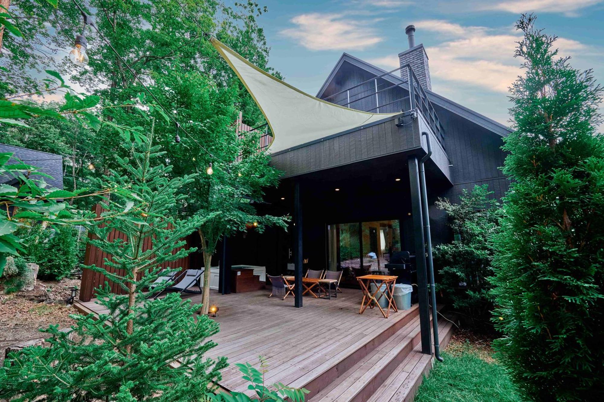 Sauna Forest Cabin 軽井沢 御代田　Mori-Asobi Oiwake Exterior photo